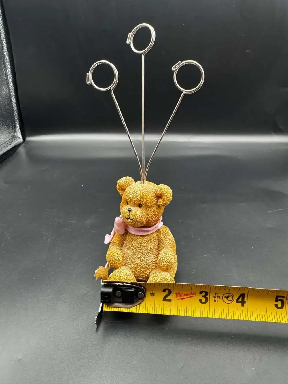 Teddy Bear Balloon And Card Holder Flowers Inc. Hand Painted